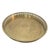 Mid-Century Large Brass Pierced Gallery Serving Tray For Sale - Image 6 of 11