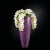 Not Yet Made - Made To Order Fuchsia Low-Density Polyethylene Obice Vase with Bisazza Mosaic from VGnewtrend For Sale - Image 5 of 7