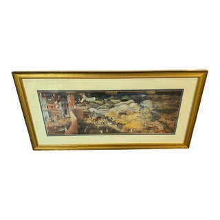 Effects of Good Government in the Countryside by Ambrogio Lorenzetti Print 39x20 For Sale