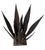 Moroccan Handcrafted Moroccan Sculptural Metal Agave Succulent For Sale - Image 3 of 12