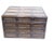 Vintage Leather Box For Sale - Image 4 of 6