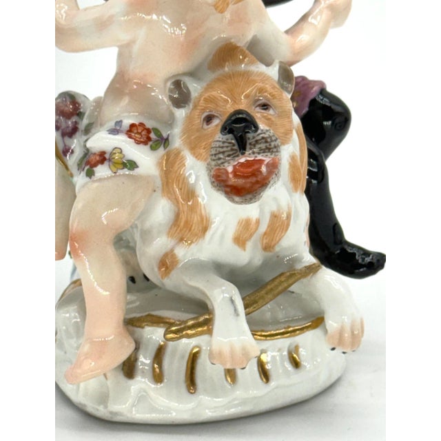 Meissen Porcelain Allegory of the Continent of Africa, Circa 1750 For Sale - Image 11 of 12