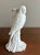 Fitz and Floyd White Porcelain Parrot Candleholders, a Pair For Sale - Image 9 of 12