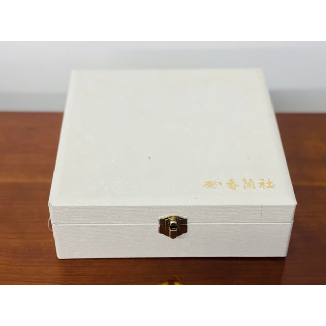 Ceramic Late 20th Century Vintage Asian 5pc Koransha Porcelain Plate Set With Original Box- Set of 6 For Sale - Image 7 of 8