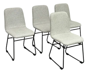 Pottery Barn Zoe Dining Chairs, Set of Four