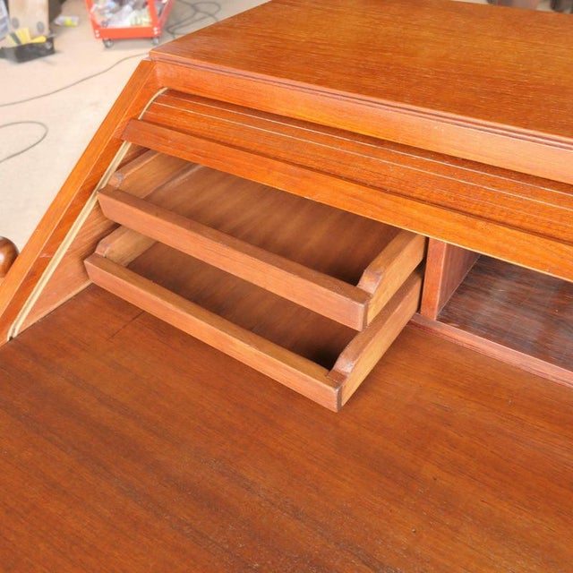 Vintage Rolltop Desk, 1960s For Sale - Image 9 of 18