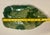 Green 2007 Sabrina Gribneau Nedell Green Leaf Snail Ceramic Platter Studio Art Pottery For Sale - Image 8 of 9