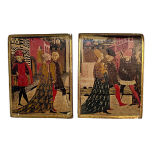 Fratelli Alinari Florentine Bookends, a Pair