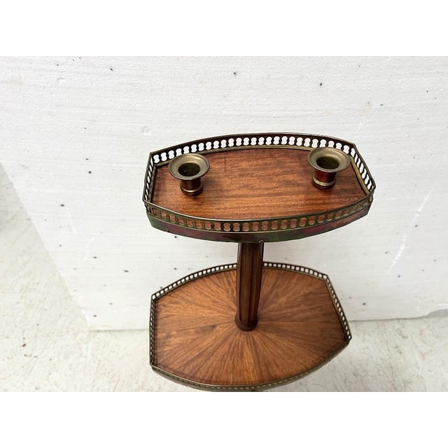 Wood Louis XVI Style Mahogany Mute Servant For Sale - Image 7 of 11
