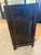 1930s Chinese Black Chinoiserie Painted Cabinet, Adapted for Media For Sale - Image 11 of 13