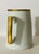 Vintage White & Gold Ceramic Mug For Sale In Jacksonville, FL - Image 6 of 10