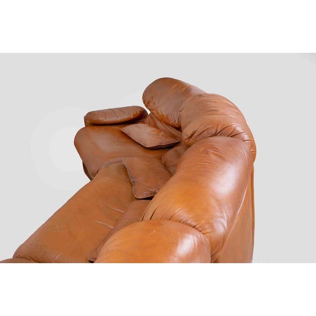 1970s Vintage Modular Sofa in the style of Vico Magistretti, 1970s, Set of 6 For Sale - Image 5 of 11