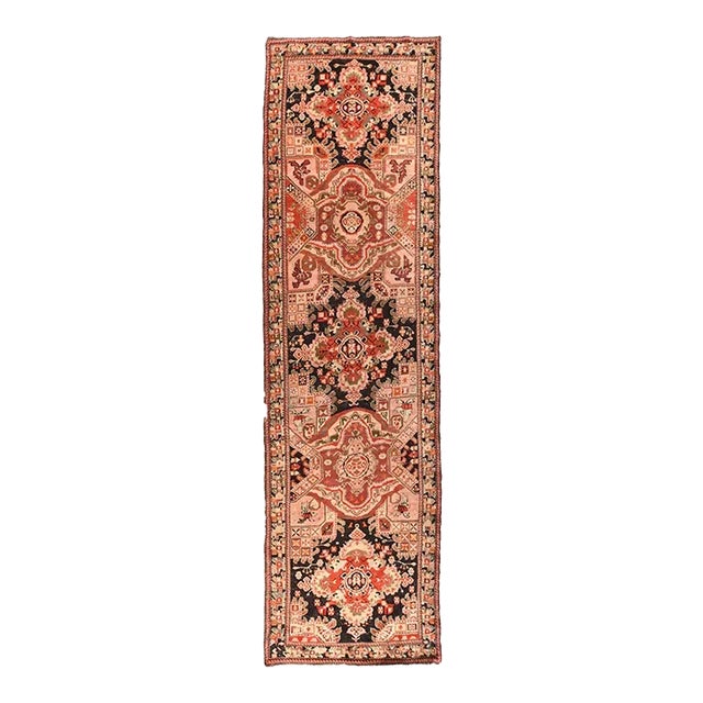 Antique Karabagh Runner 4' x 15'9'' For Sale