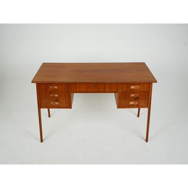Vintage Teak Desk, 1960s For Sale - Image 6 of 11