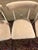 French Jonathan Adler Rider Dining Chairs – Set of 4 – Ivory Velvet For Sale - Image 3 of 5