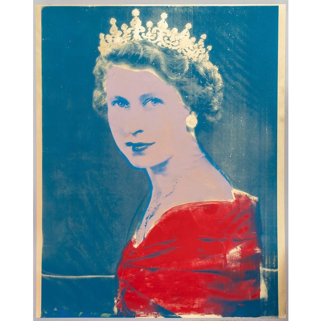 Figurative Queen Elizabeth II Artwork by Dane Shue For Sale - Image 3 of 3