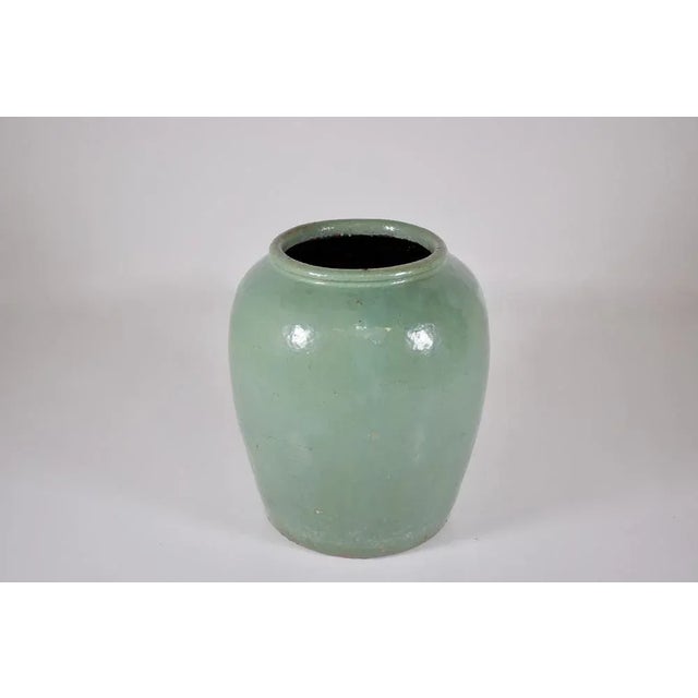 Large Jar in Celadon Sandstone, 1890s For Sale - Image 10 of 10