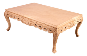 Polychrome Wooden Coffee Table, 1980s
