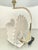 1970s Pigeon-Shaped Porcelain Lamp with Fabric Lampshade, 1970s For Sale - Image 5 of 18
