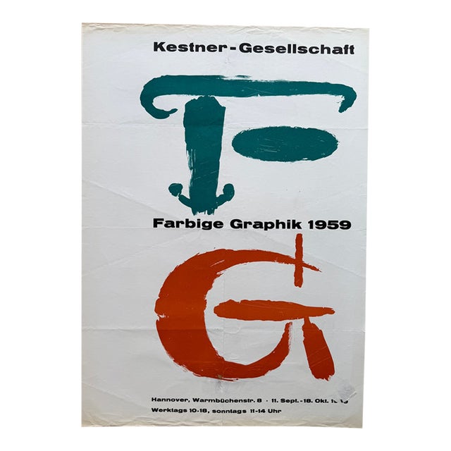 Anonymous, Kestner Gesellschaft Hannover, 1959, Printed in Germany For Sale