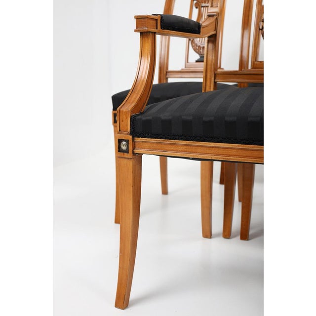 1900 - 1909 Classicist Style Dining Chairs, 1890s, Set of 12 For Sale - Image 5 of 18