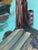 Original Folk Art–Style Harbor Painting by L. Romo, 2026 For Sale - Image 4 of 9