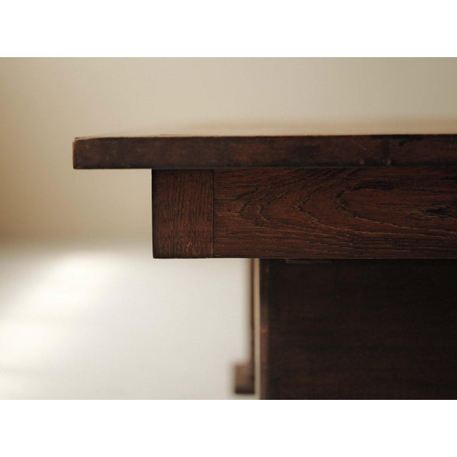 1940s Modernist Dining Table, France, 1940 For Sale - Image 5 of 18