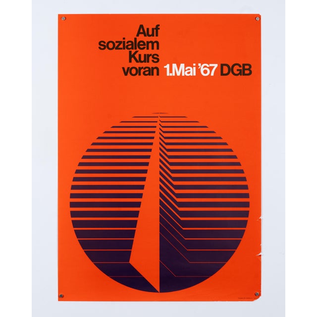 Original Political Poster by Acon, 1967 For Sale - Image 3 of 9