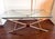 Mid-Century Modern Rare X-leg Coffee Table V-41 by John Vesey For Sale - Image 3 of 13