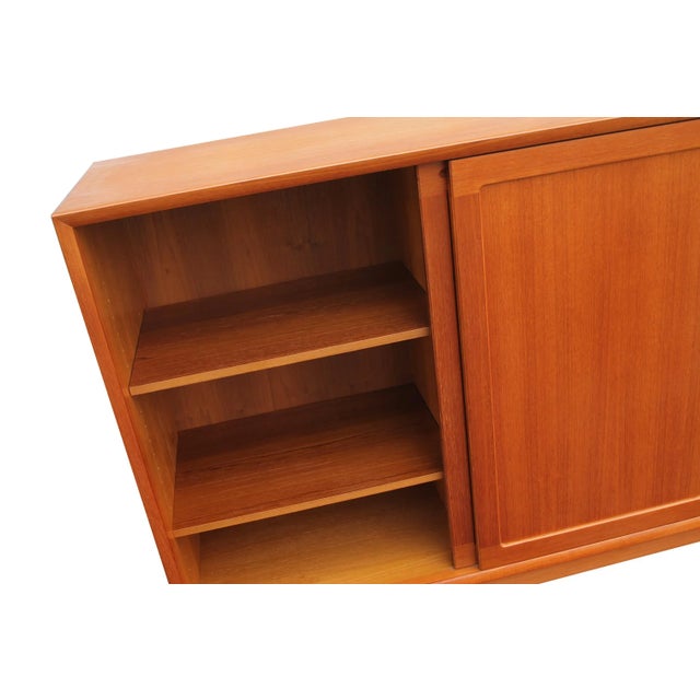 Teak Highboard by H.W. Klein for Bramin, 1960s For Sale - Image 4 of 12
