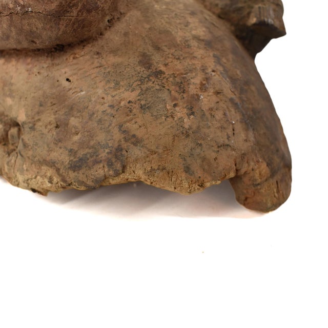 Early 20th Century Baule Mask Two Faces Côte d'Ivoire For Sale - Image 9 of 9