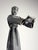 Salvino Marsura, Brutalist Sculpture of Monk with Book, 1970s, Iron For Sale - Image 6 of 18
