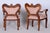 Biedermeier Oak Seating Set in Walnut, Austria, 1840s, Set of 5 For Sale - Image 13 of 18