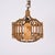Mid-Century French Riviera Style Bambo & Rattan Rounded Pendant Lamp, 1960s For Sale - Image 14 of 18