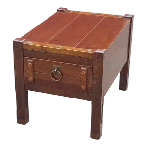 Vintage 20th Century Country French Provincial Farmhouse Side Table