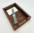 Mid 20th Century Walnut Wood Desktop Organizer Tray For Sale In Miami - Image 6 of 8