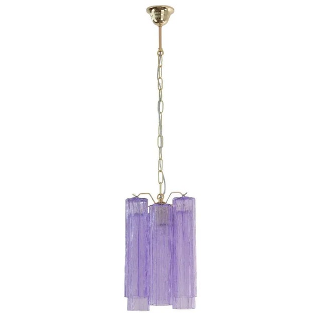 Tronchi Chandelier in Purple Wisteria, Italy, 1990s For Sale - Image 11 of 11