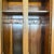 Antique Eastlake Three Part Oak Wardrobe Lockers Cabinet For Sale - Image 10 of 11