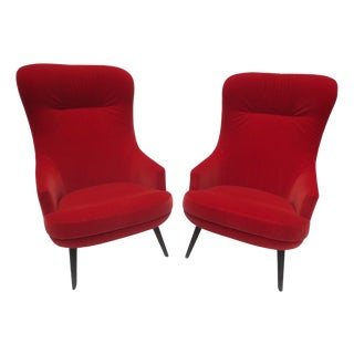 Walter Knoll 375 Relaxchair - A Pair (New) For Sale