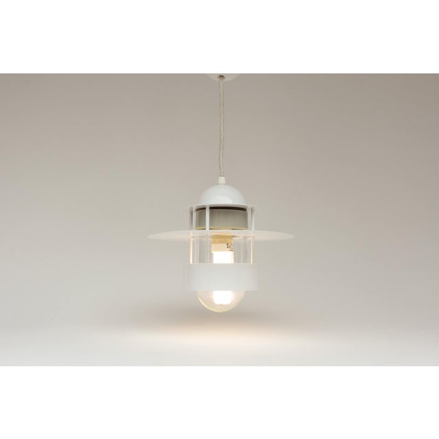 Albertslund Pendant Lamp in Metal and Glass from Louis Poulsen, 1980s For Sale - Image 9 of 9
