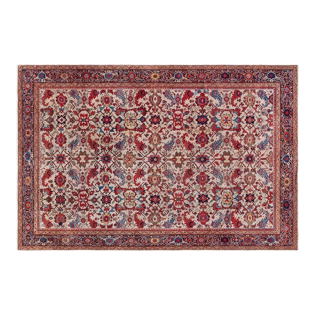 1920s Persian Sultanabad Rug For Sale