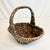 Vintage Boho Chic Coastal Twisted Seagrass Basket For Sale - Image 4 of 9