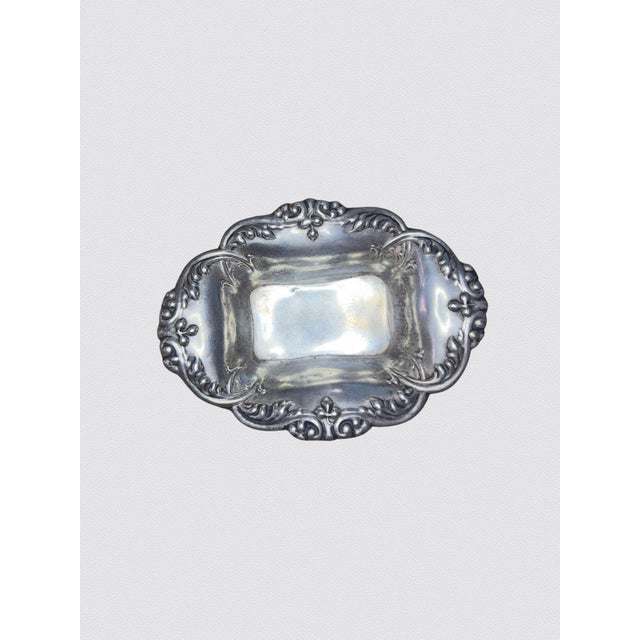 Early 20th Century Antique Alvin Corporation Sterling Silver Nut Dish – Early 20th Century Trinket Tray For Sale - Image 5 of 6