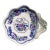 Antique Copeland Spode Shell Serving Dish in Blue and White for London Heal & Son For Sale