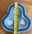 Set of Four Blue Vintage Wedgwood England Ashtrays For Sale - Image 9 of 13