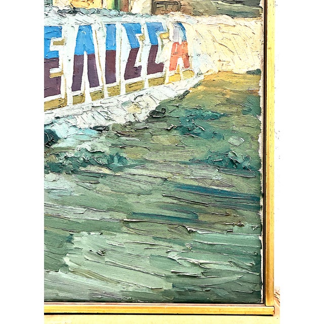 Mediterranean Street Scene Painting by Charles Brady (1926-1997) For Sale - Image 4 of 10