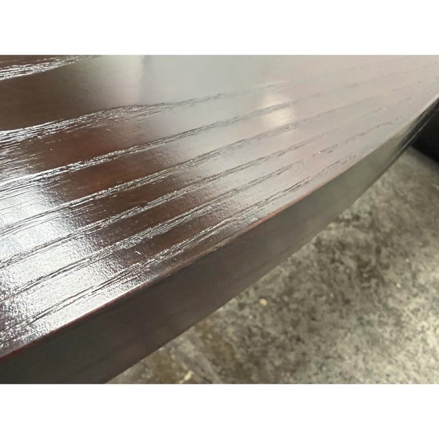 Contemporary Attributed Berman Rosetti Flag Sculptural Wood Coffee Table For Sale - Image 3 of 11