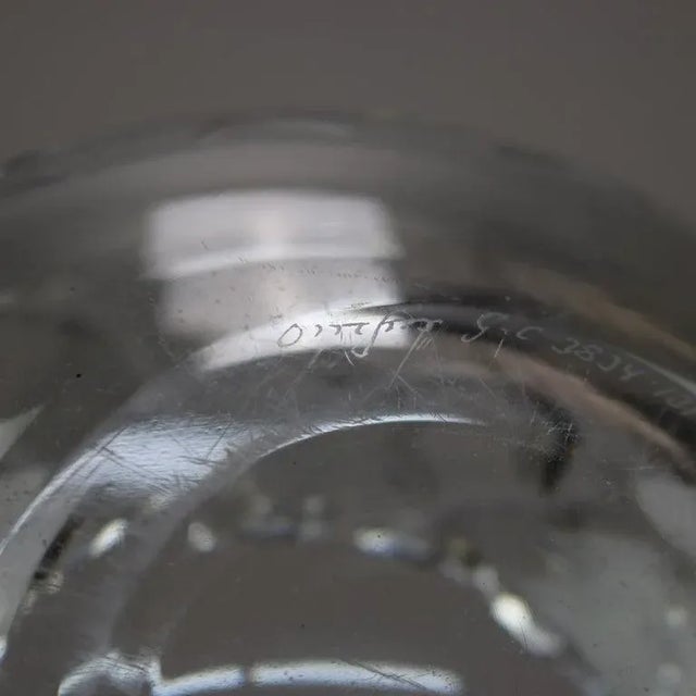 Orrefors Sofiero Cut Lead Crystal Fruit Bowl 20th Century For Sale - Image 10 of 13