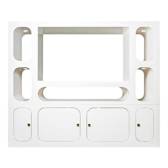 Carosello Cabinet in Powder-Coated Aluminum by Altreforme For Sale