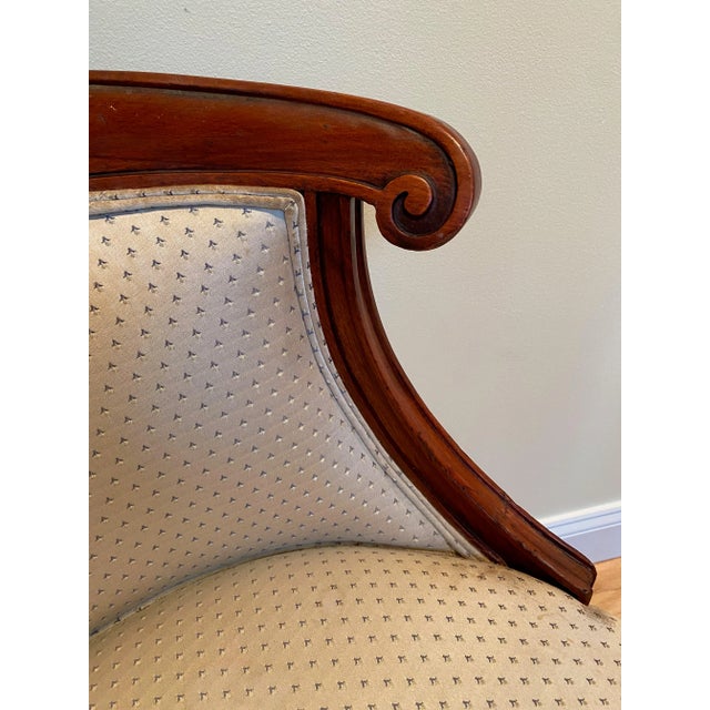 Wood Circa 1950s Swivel Barrel Chair For Sale - Image 7 of 11